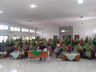 Gabungan Ibu-Ibu Persit Kartika Chandra Kirana Pertemuan Cabang Lll KODIM 0303/Bengkalis