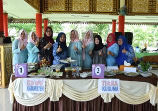 Mantap, DWP Bengkalis Raih Juara Pertama Lomba Buat Kue Khas Melayu Peringatan Hari Ibu Kartini Tahu
