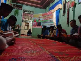 Harapkan Politik Santun di Bengkalis, Relawan Kasmarni-Bagus Gelar Yasinan Bersama