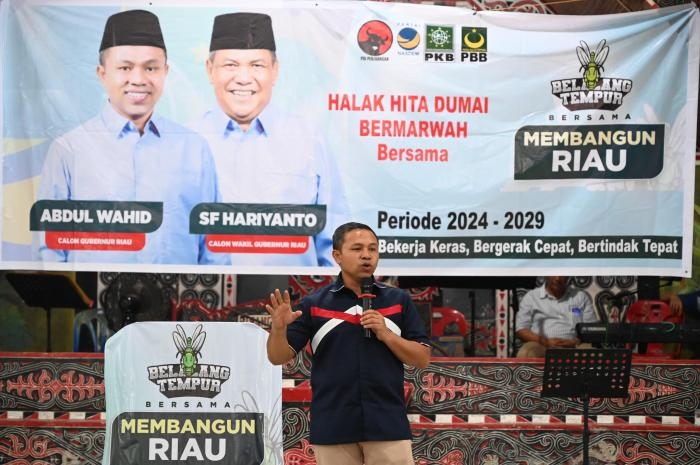 Cagubri Abdul Wahid Sebut Kota Dumai Akan Disiapkan Sebagai Kota Maju Gerbang Ekonomi Riau