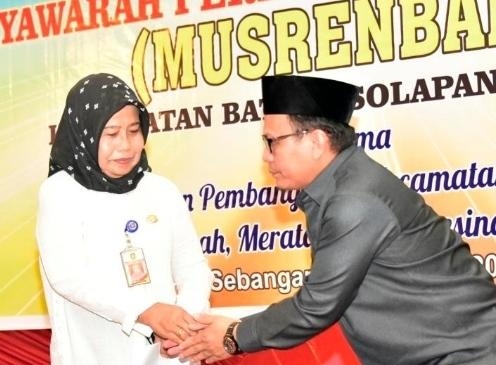 Pimpinan DPRD Kab Bengkalis Hadiri Musrenbang Kecamatan Bhatin Solapan Th 2020