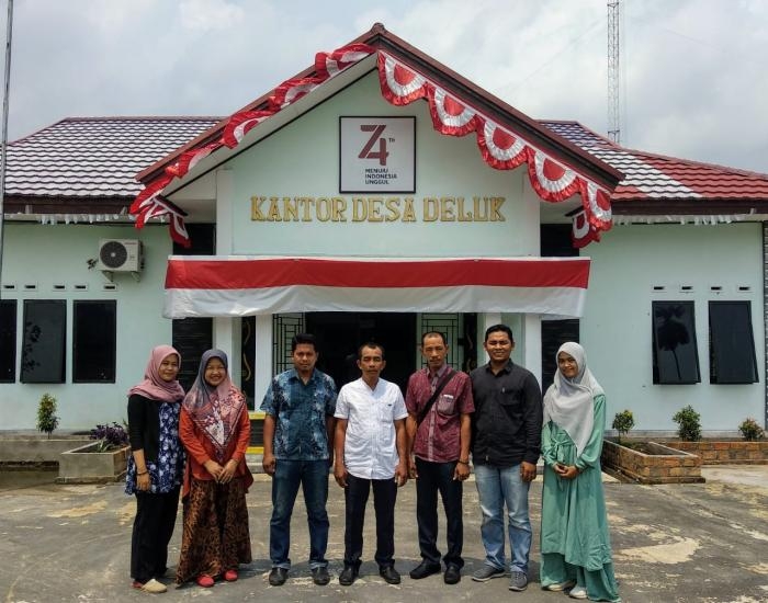 Tim Pengabdian Polbeng Bantu Kelompok BP SPAM Tuah Mekar Desa Deluk Kec. Bantan