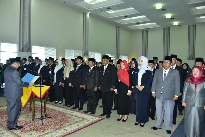 Ini Nama-nama Pejabat eselon IV Yang Baru Dilantik