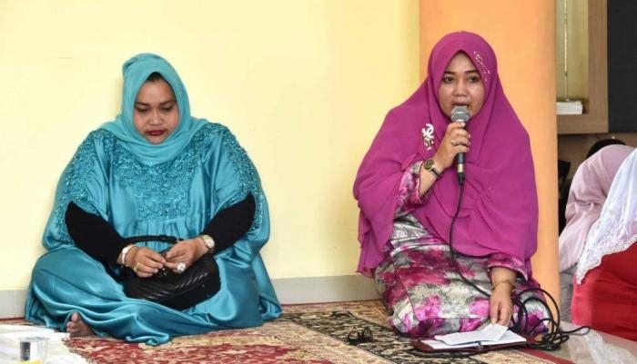 Ketua DWP Kab. Bengkalis Gelar Wirid Pengajian