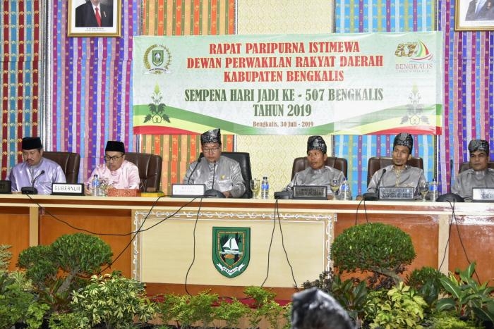 Rapat Paripurna Istimewa Sebagai Bukti Mengenang Sejarah Bengkalis