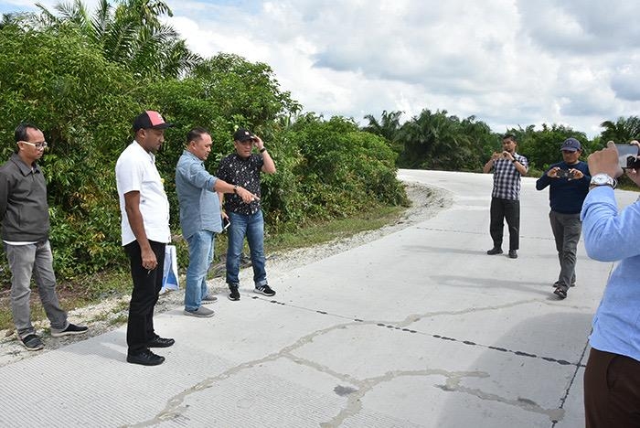 Pekerjaan Rampung, TP4D Tinjau Hasil 3 Proyek di Siak Kecil 