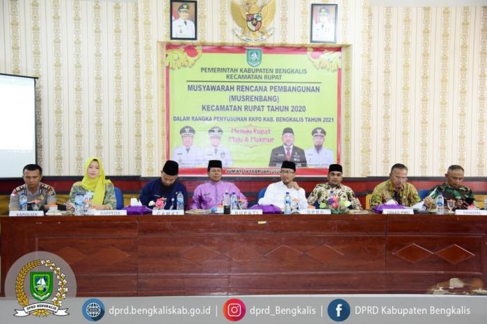 Musrenbang Kec. Rupat di Hadiri Dua Pimpinan DPRD Bengkalis Asal Rupat