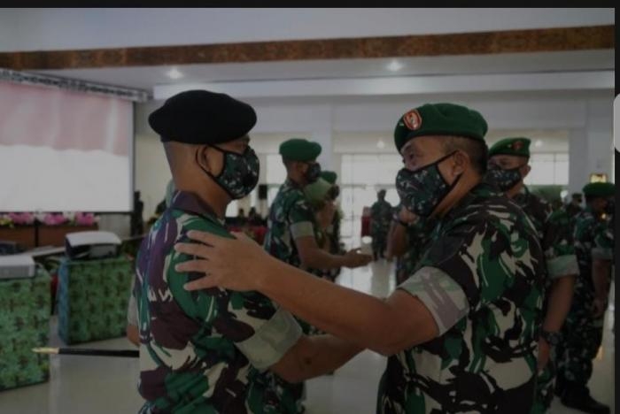 Putra Riau Asal Kota Duri Mayor. Kav Adzan Marjohan Nasution Jabat Dandenkav Kodam XVII/Cendrawasih