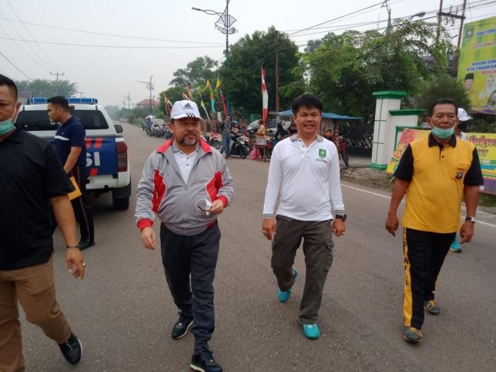 Acara Puncak HUT Koperasi Ke 72 Diskop UMKM Kab. Bengkalis Gelar Fun Bike