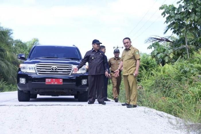 Bupati Amril Mukminin Tinjau 4 Proyek Strategis di Kecamatan Bengkalis dan Bantan
