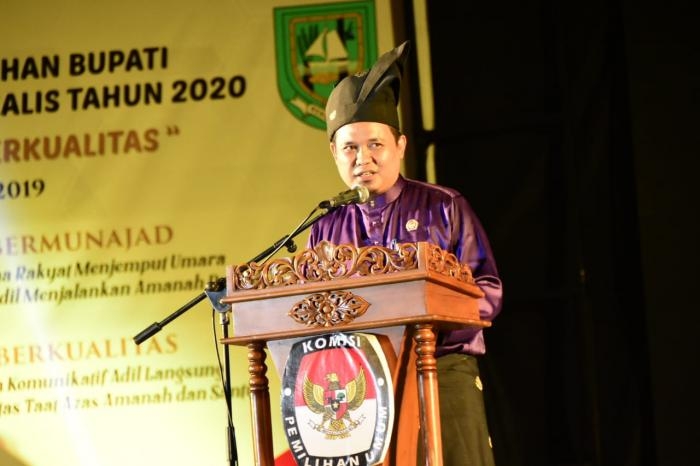 Launching Pilkada 2020, KPU Bengkalis Gandeng Iyeth Bustami