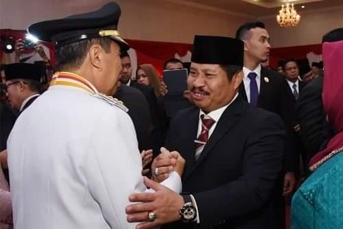 Bupati Bengkalis Ucapkan Taniah Kepada Syamsuar dan Edy Nasution 