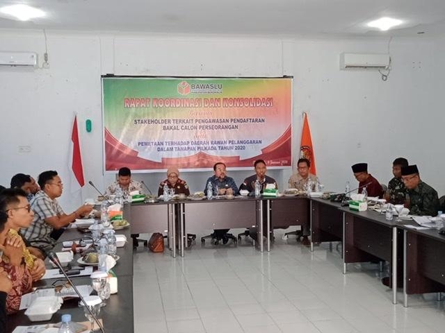 Bawaslu Bengkalis Gelar Rakor Bersama Stakeholder Bahas Pilkda 2020