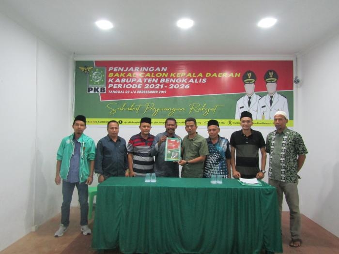 Mengejutkan, Ketua DPRD Riau Daftar Calon Bupati Ke PKB Bengkalis