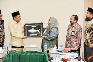 Bupati Bengkalis Kasmarni Melakukan Kunjungan Ke BAZNAS RI