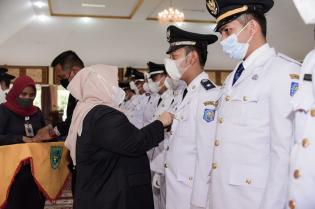 Bupati Bengkalis Kasmarni Resmi Lantik 277 PPTP, Administrator dan Pengawas