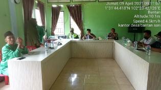 Personil Koramil 1 Bengkalis Hadiri Acara Sosialisasi Data SDSG di Desa Bantan Sari