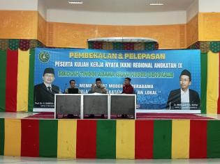 STAIN Bengkalis Resmi Gelar Acara Pelepasan Mahasiswa KKN Regional Angkatan IX