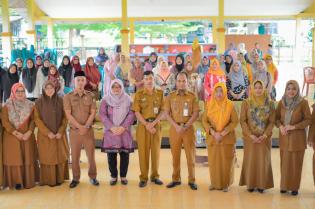 Bupati Bengkalis Buka Peatihan Eco Printing di Kecamatan Bengkalis