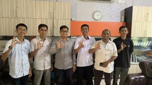 Tim Riset AIS Polbeng Jajaki Kerjasama Dengan DKP Bengkalis Tentang Keselamatan Pelayaran Kapal