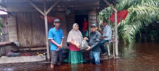 Akibat Curah Hujan Tinggi, Dusun Buyung Desa Kembung Luar Terendam Banjir