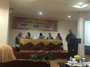 KPU Bengkalis Gelar Sosialisasi Pilkada Serentak Tahun 2020