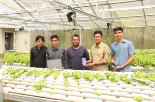 Polbeng dan Andana Farm Kolaborasi Terapkan Teknologi IoT Untuk Hidroponik Cerdas