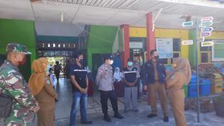 Putus Covid 19, Peltu Nababan Kembali Gelar Operasi Yustisi di Sekolah