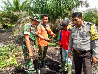 Koptu Mayus Maruli : Supaya Terhindar dari Karlahut Masyarakat Harus Kooperatif
