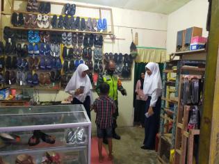 Cegah Covid 19, Personil Koramil 09 Minas Gelar Operasi