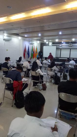 Sebanyak  597 Peserta Ikut Seleksi UMPN Polbeng Tahun 2018
