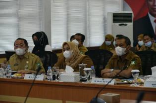 Pertajam Program Kerja Di Tahun 2022, Bupati Bengkalis Kasmarni Ekpose Kepala OPD