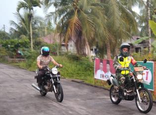 Anggota Danramil 08/Merbau Kembali Gelar Patroli